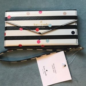 Kate Spade iPhone7 envelope wristlet